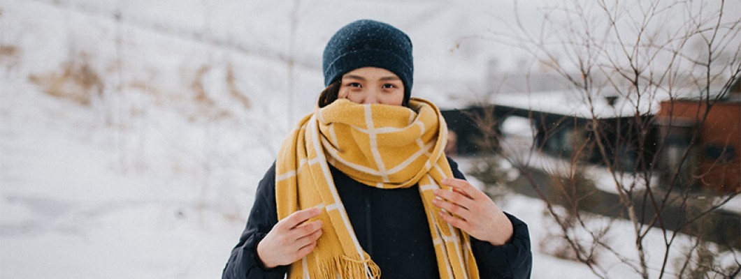 Fashionable, versatile, warm scarf