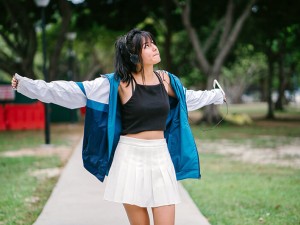 Skin-friendly, fashionable and sexy lady's skirt