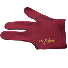 billiard three finger gloves